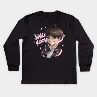 [FIRE] Jungkook Kids Long Sleeve T-Shirt